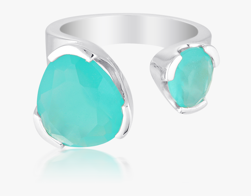 Everyday Gemstone Ring Sea Marine Duet - Opal, HD Png Download