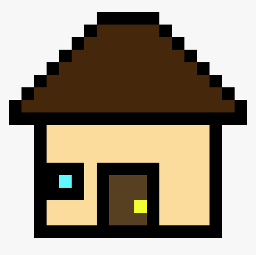 Alien Pixel Art Transparent Clipart , Png Download - Pixel Art House Transparent, Png Download
