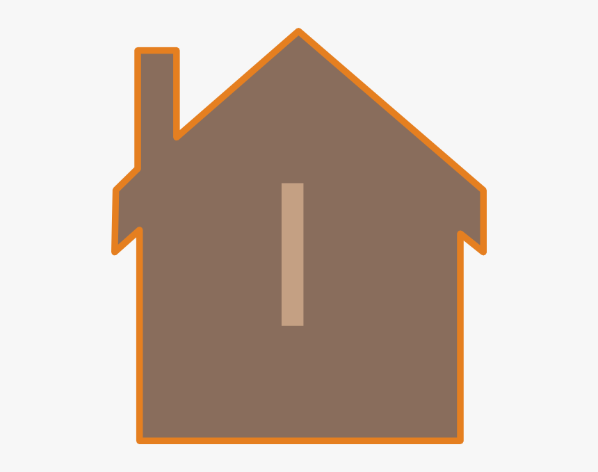 Brown House Svg Clip Arts, HD Png Download