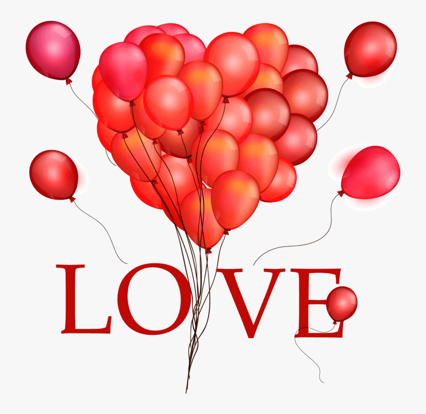 情人节love气球字体 - One Year Love Language Minute Devotional, HD Png Download