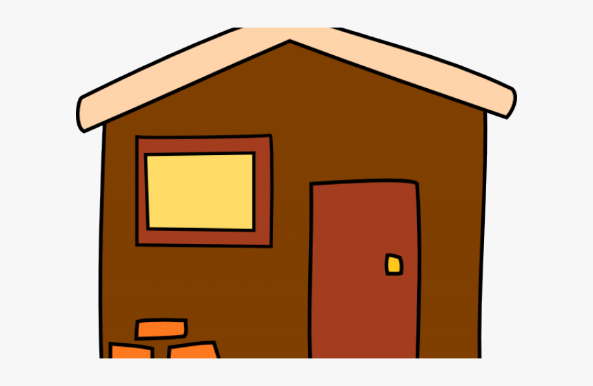 Transparent Esol Clipart - Red House Cartoon Png, Png Download