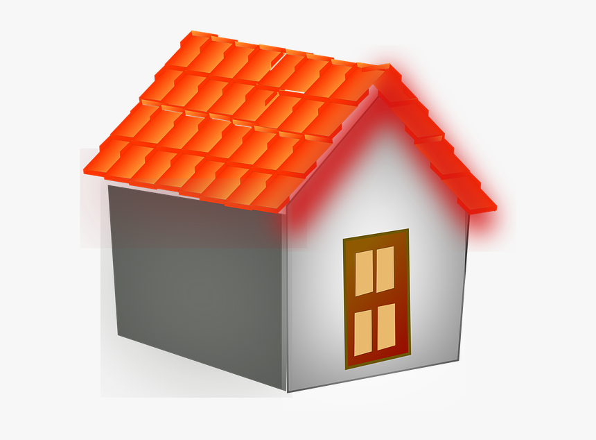 Clipart Mansion House Picture Black And White Stock - Roof Of A House Clipart, HD Png Download