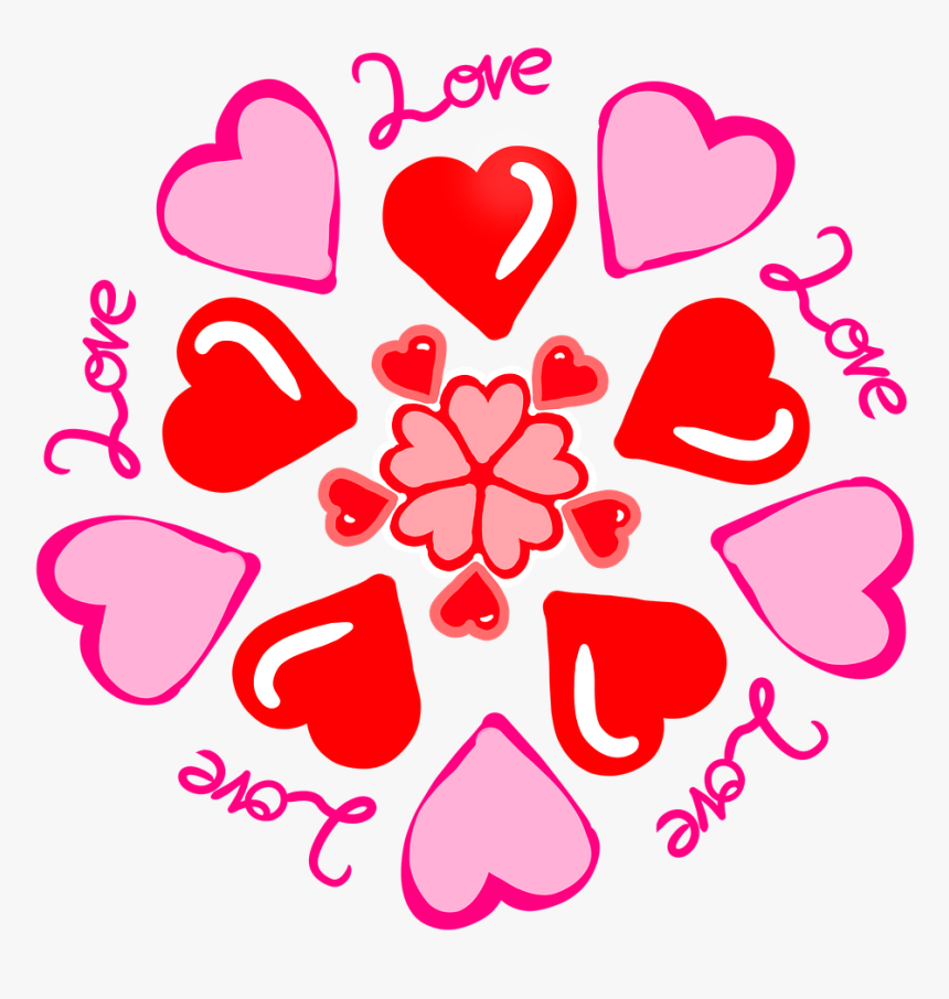 心,爱,情人节 - Heart, HD Png Download