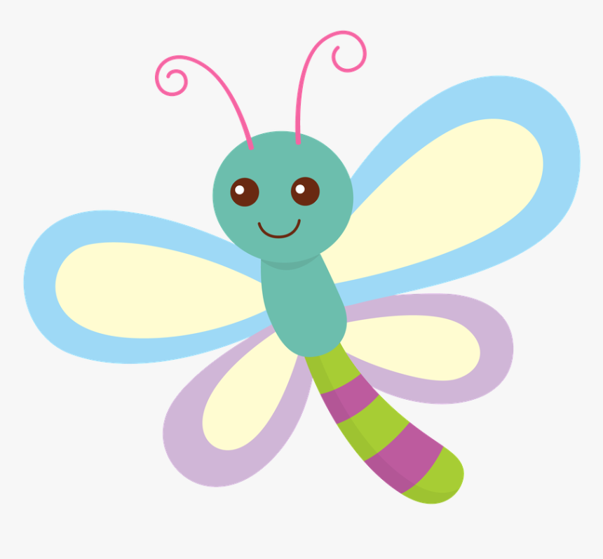 Dragonfly Clipart Kids, HD Png Download