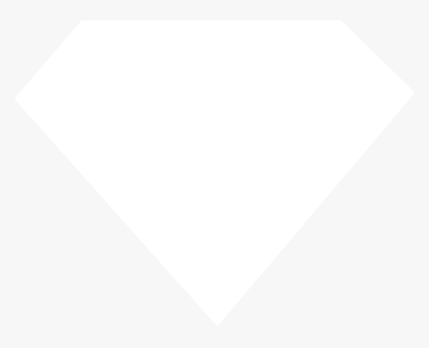 Superman Logo Black And White - Triangle, HD Png Download