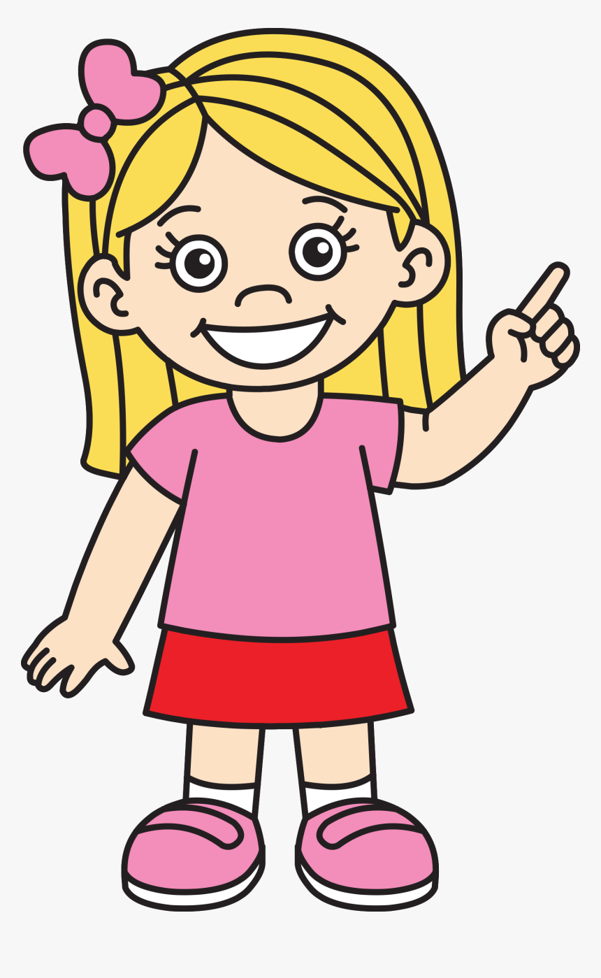 Clipart Big Girl Transparent Girl Clipart, HD Png Download
