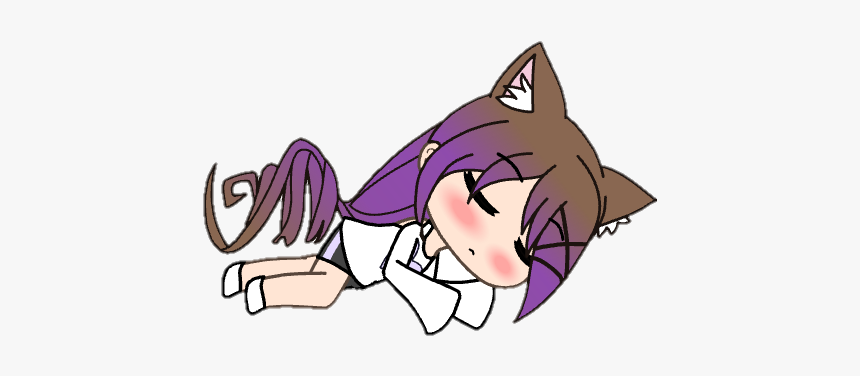 #girl#sleep#sleeping - Cartoon, HD Png Download