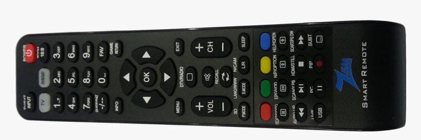 Smart Remote Control Zem-5000 - Electronics, HD Png Download