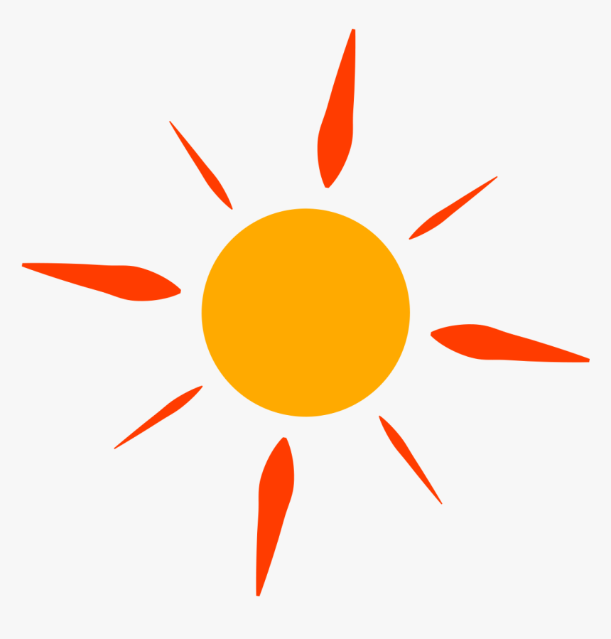 手绘的太阳图片 - Circle, HD Png Download