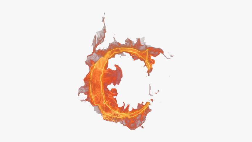 火焰字母图片 - Letras De Fuego Abecedario, HD Png Download
