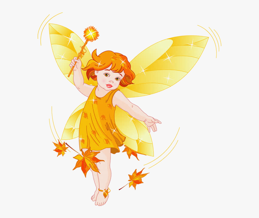 Autumn Fairy Vector, HD Png Download