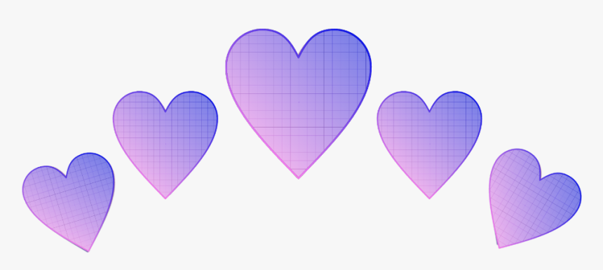 #heart #crown #purple #freetoedit #ftestickers #sticker - Heart, HD Png Download