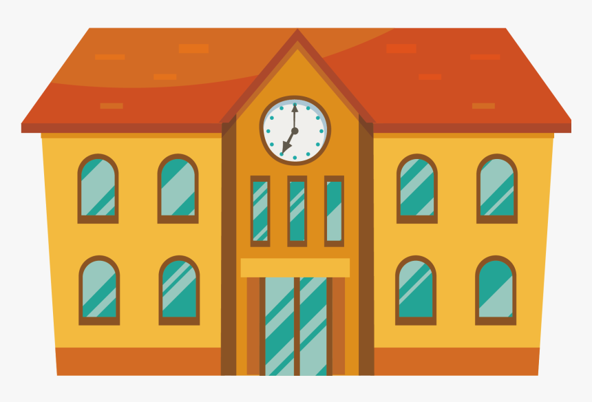 วาด รูป การ์ตูน โรงเรียน, HD Png Download