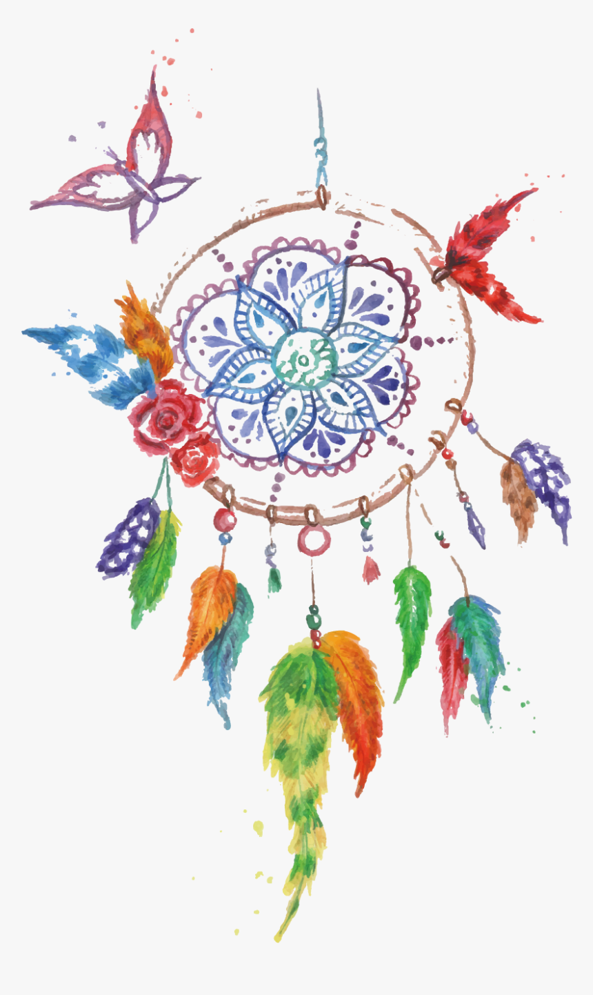 卡通手绘捕梦网图片 - Taller De Atrapasueños En Bogota, HD Png Download