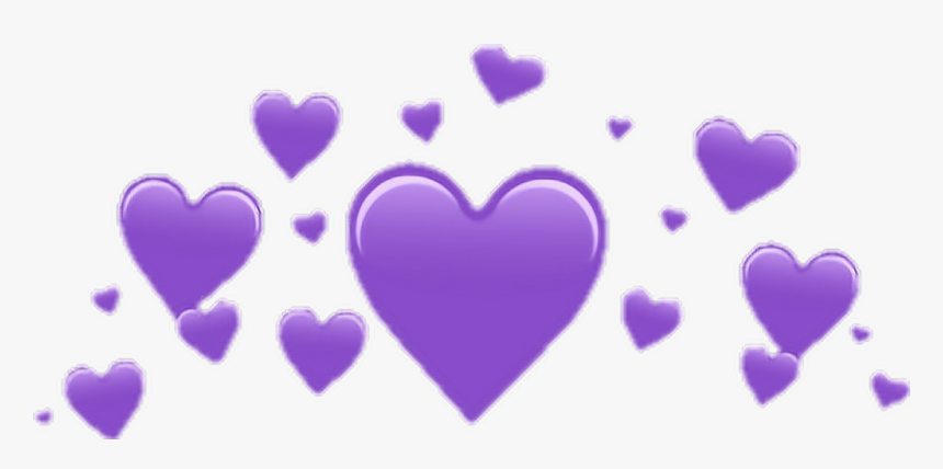 #heartcrown #coronadecorazones - Black Heart Crown Png, Transparent Png