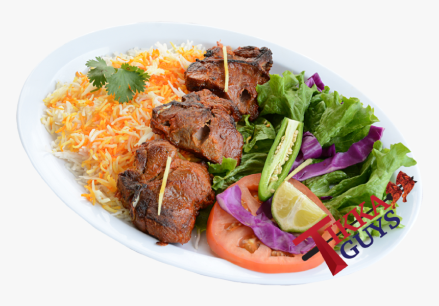 Lamb Chops With Rice - Meat Chop, HD Png Download