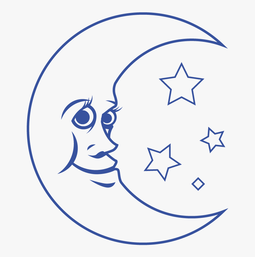 Luna Infantil Png, Transparent Png