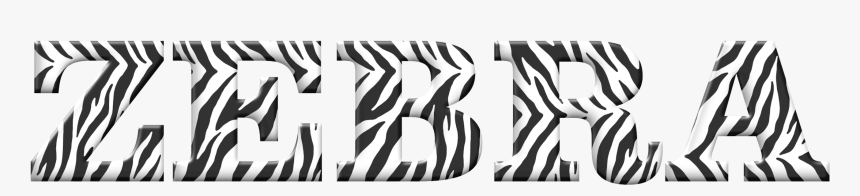 Angle Monochrome Photography Text Png Clipart Royalty - Zebra Typography, Transparent Png