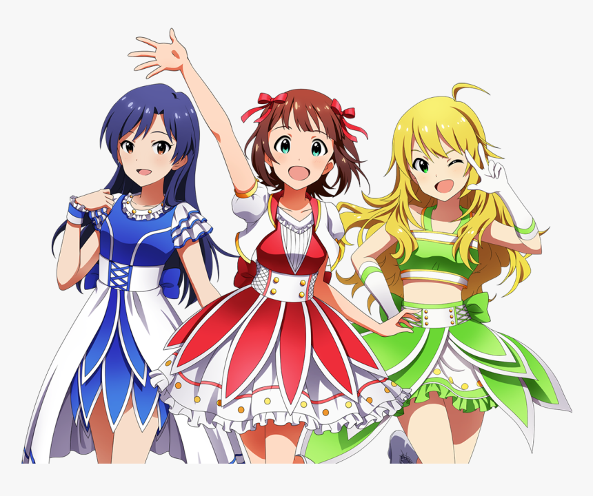 아이돌 마스터 신호등 3 인방, HD Png Download