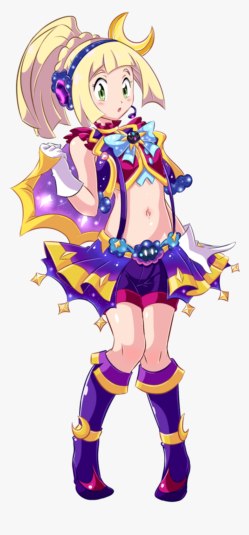 Beyond The Cosmic Starlight Stage 
my Contribution - Cartoon, HD Png Download