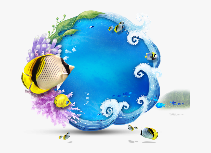 Transparent Underwater Clipart - Fish Clipart Poster, HD Png Download