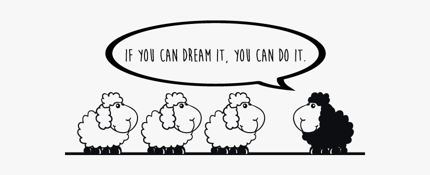 Decorative Vinyl Phrase Walt Disney If You Can Dream - Cartoon, HD Png Download