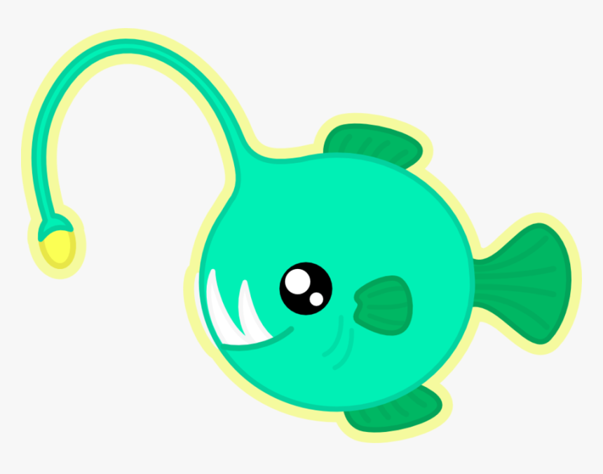 More Like Dd Angler Fish By Amis0129 - Cute Angler Fish Clipart, HD Png Download