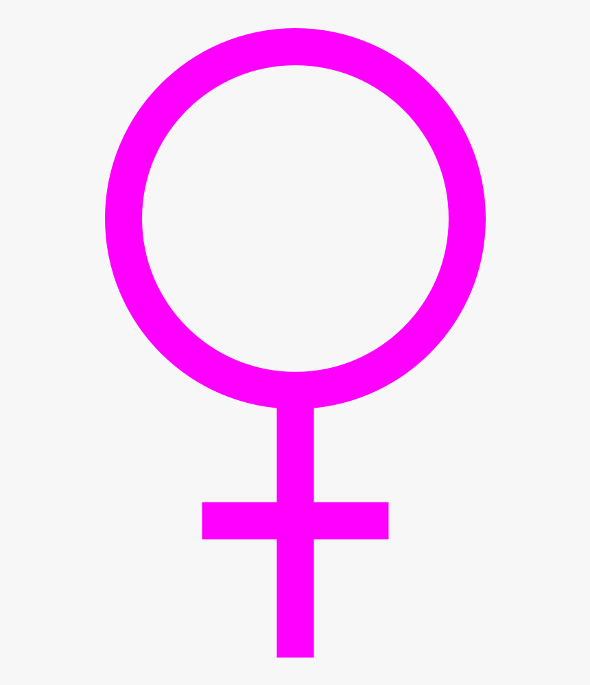 Female Symbol Color Colour Magenta 1 Xochi - Quartering Act Symbol, HD Png Download