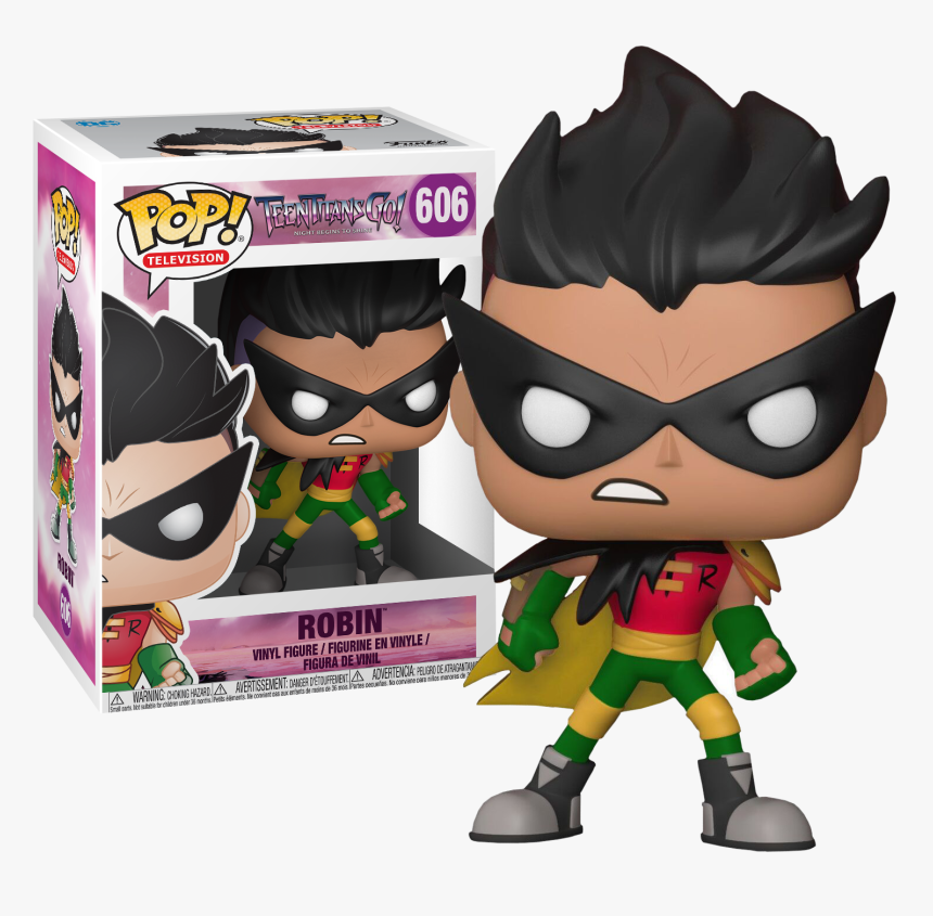 Teen Titans Go Robin Night Begins To Shine Funko Pop, HD Png Download