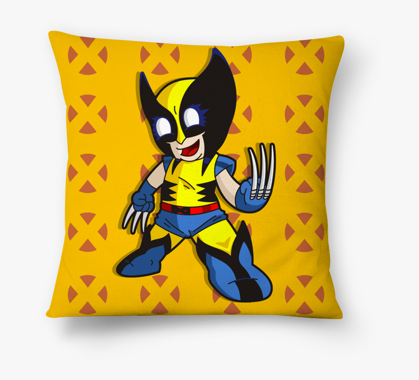 Almofada Mini Wolverine De Vida De Leituristana - Cushion, HD Png Download