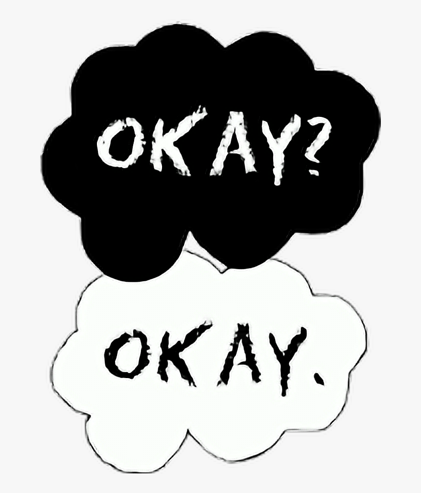 #okay #ok #what #say #black #white #blackandwhite #negro - Okay Ok Blanco Y Negro, HD Png Download