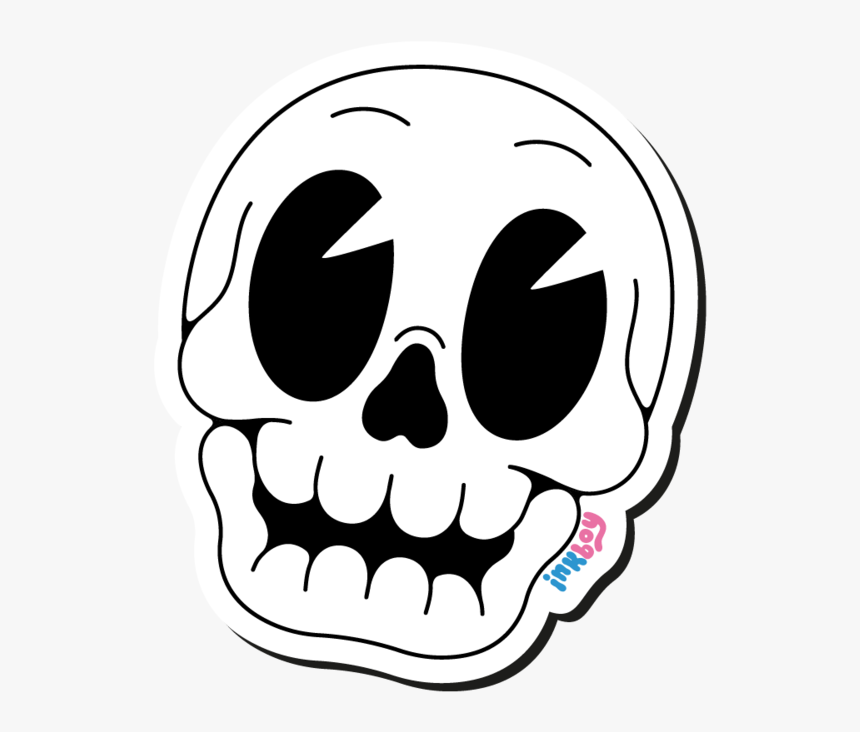 Artboard 6@4x - Skull, HD Png Download