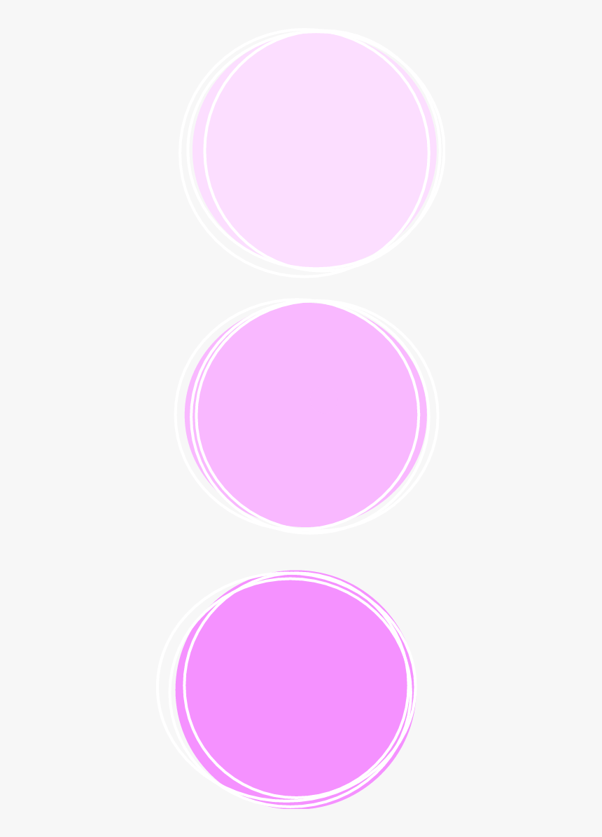 #pink #circle #colors #escala #scale #circulos #rosa - Circulos Rosas Png Aesthetic, Transparent Png