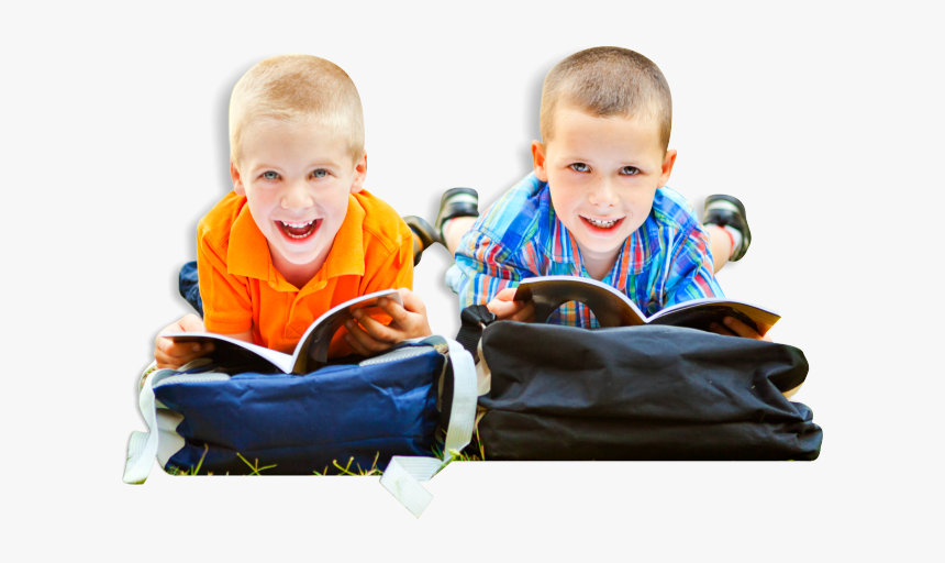 Kids Reading Book - Kind Schule, HD Png Download