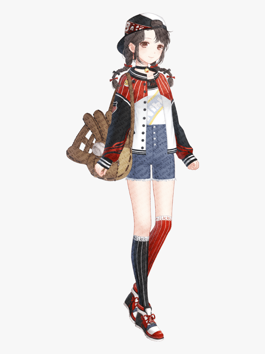 Baseball Girl Love Nikki, HD Png Download