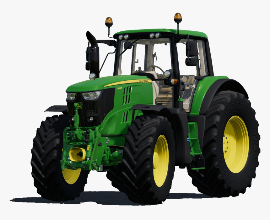 John Deere 6195m Fs19, HD Png Download