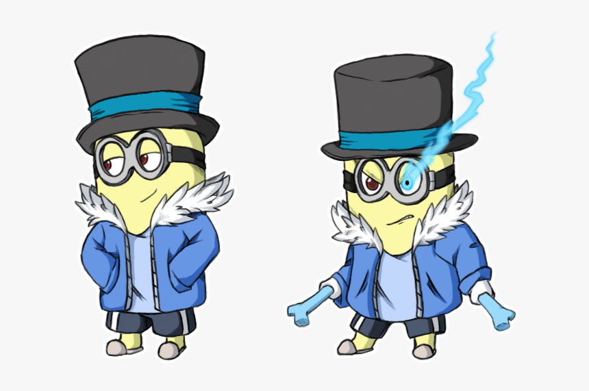 Minion Drawing Person - Cartoon, HD Png Download