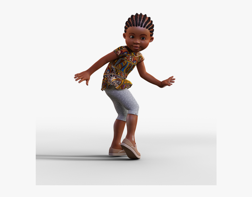 Child, Dark, Girl, Smile, Kids, Shadow, Happy, Pose - Child, HD Png Download