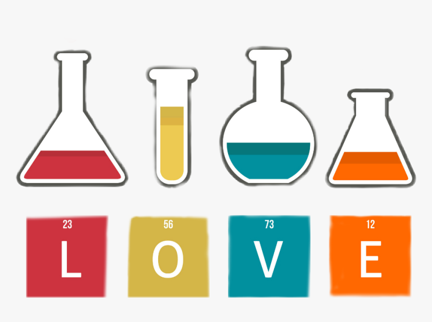 #love #chemistry #любовь #химия #scchemicalelements - Science Of Love, HD Png Download