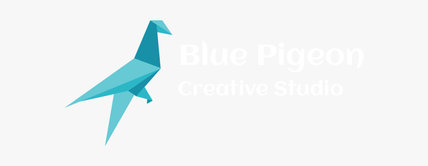 Blue Pigeon - Origami, HD Png Download
