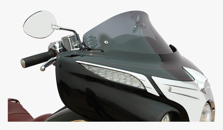 Klock Werks Dark Smoke Flare - Shield Indian Road Master, HD Png Download