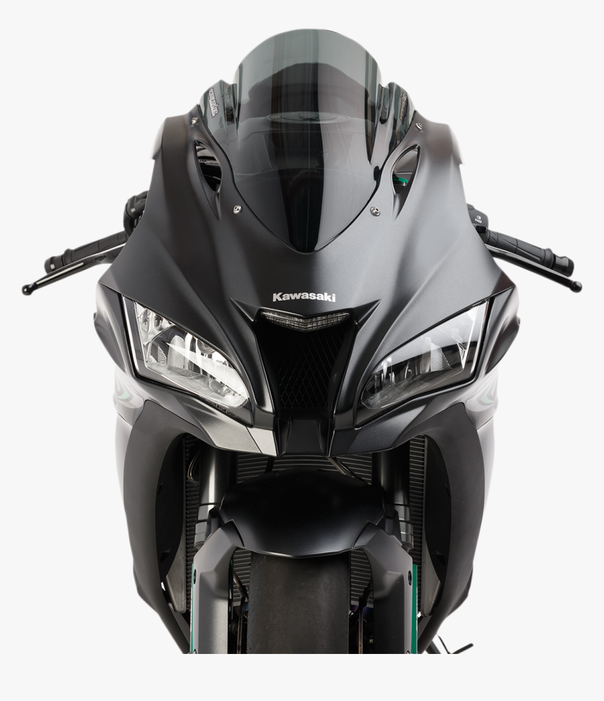 Black 2016 Zx10r Windscreen, HD Png Download