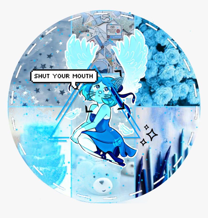 #stevenuniverse #aquamarine #blue #aesthetic - Steven Universe Aquamarine Aesthetic, HD Png Download