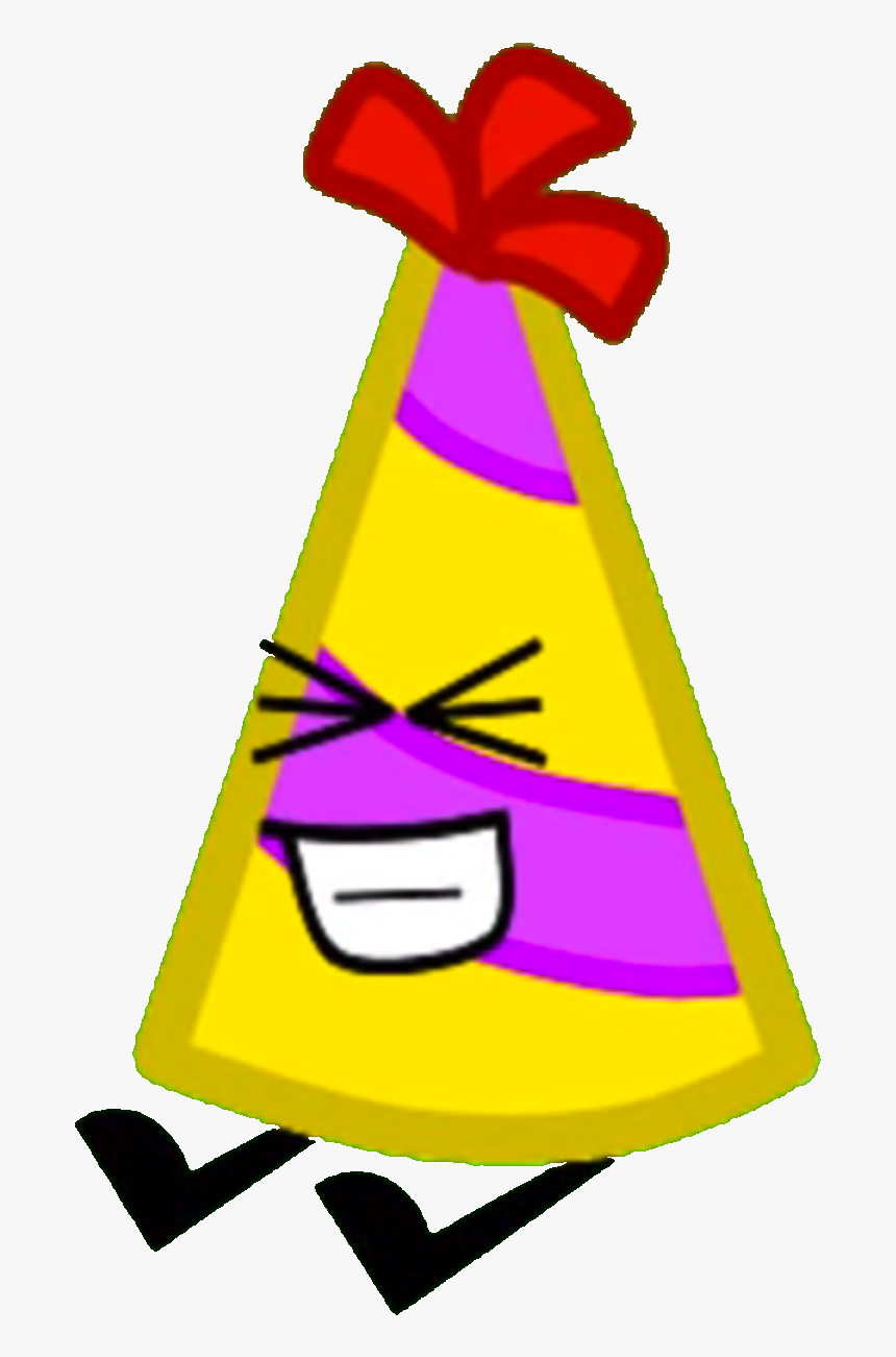 Party Hat Vector - Bfdi Party Hat Body, HD Png Download