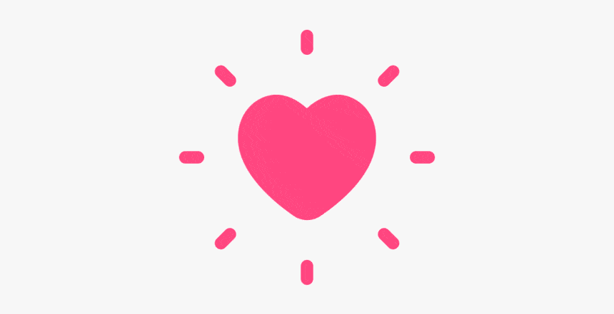 Heart Splash Ui Gif, HD Png Download