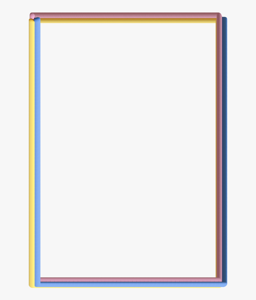 #neon #rectangle #square #glow #geometric #color #colorful - Paper Product, HD Png Download