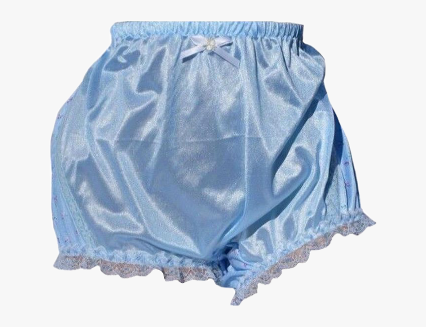 #shorts #silk #satin #blue #aesthetic #freetoedit #freetoedit - Aesthetic Blue Panties, HD Png Download