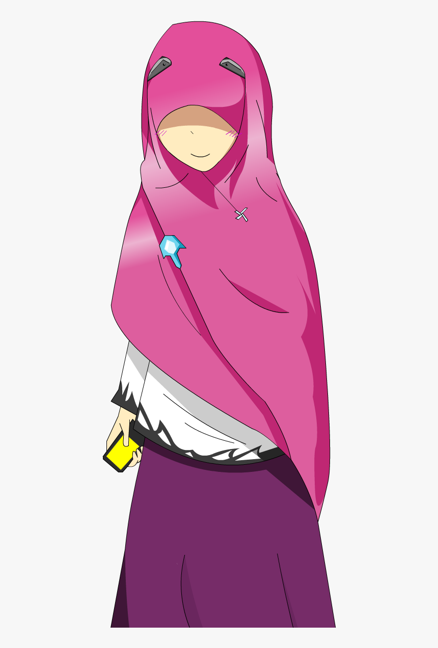 Amy Char Beta By - Anime Hijab Without Background, HD Png Download