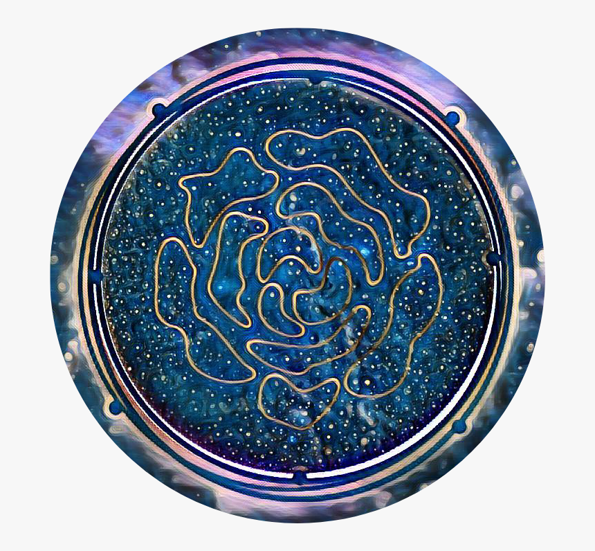 #aesthetic #midnight #midnighteffect #rose #roseaesthetic - Circle, HD Png Download