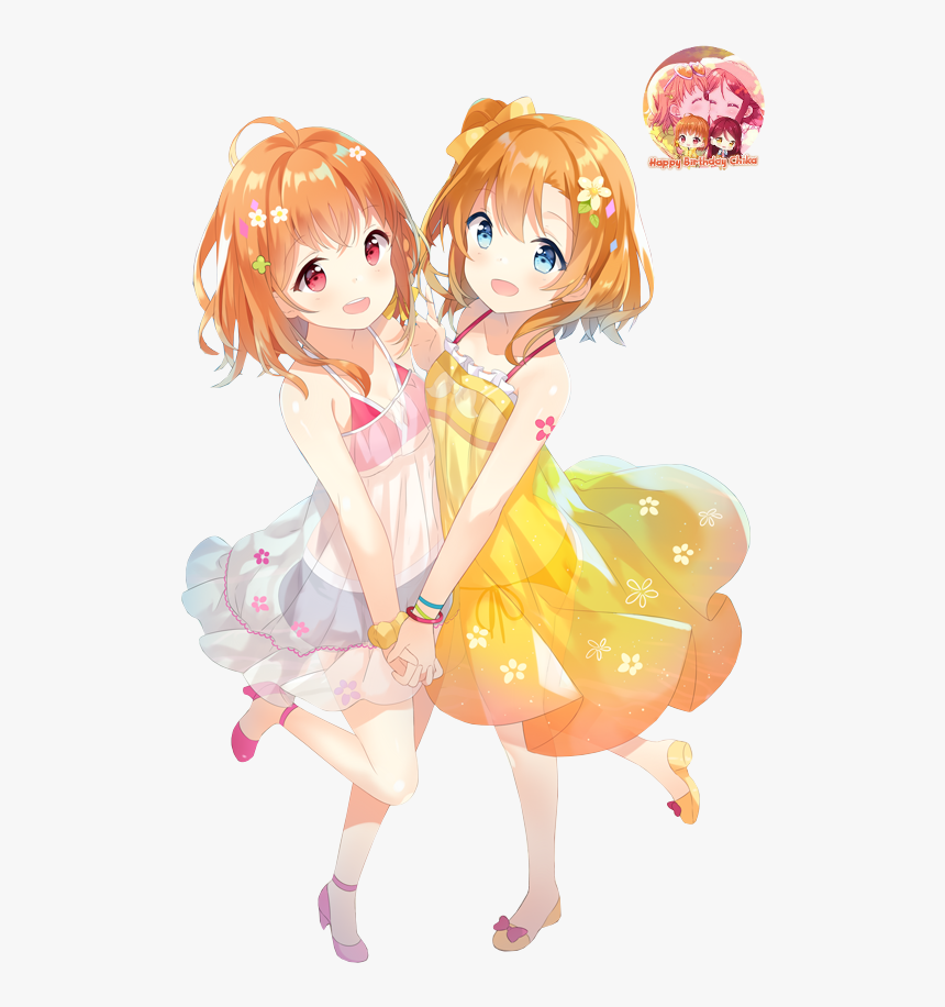 Honoka Kousaka Chika Takami, HD Png Download